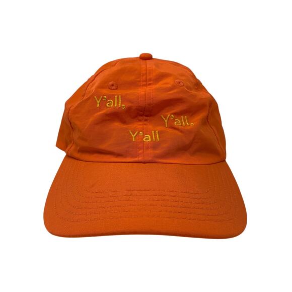 Outdoor Voices X YMCA Y\'all Hat Orange Yellow Embroidery Rare Discontinued O/S